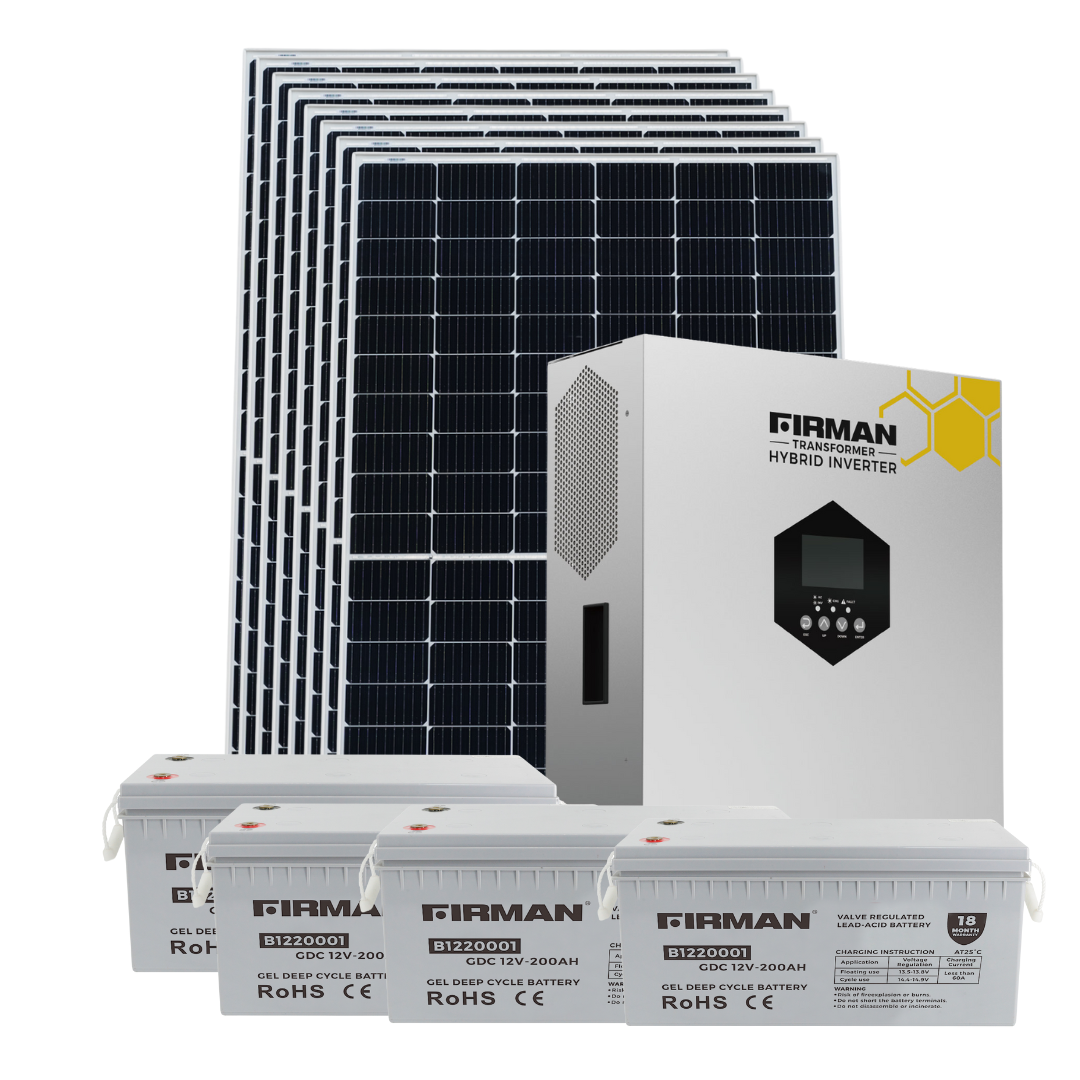 SUMEC 5000W Hybrid Inverter Package