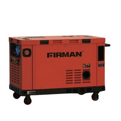 Firman 10kva Key Start Sound Proof Petrol Generator - SPS15000SE ( Free 10000mAh Fast Charging Power Bank)