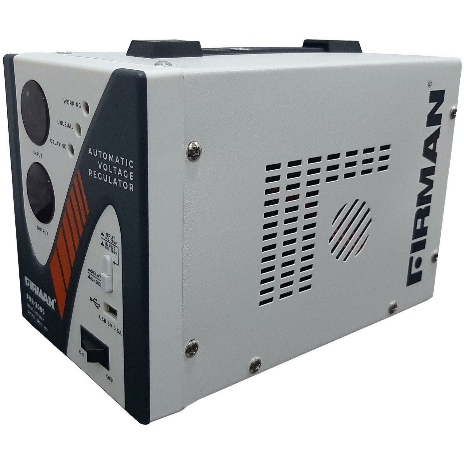 SUMEC Firman 2000watts Stabilizer with USB PORT/ FVR-2000