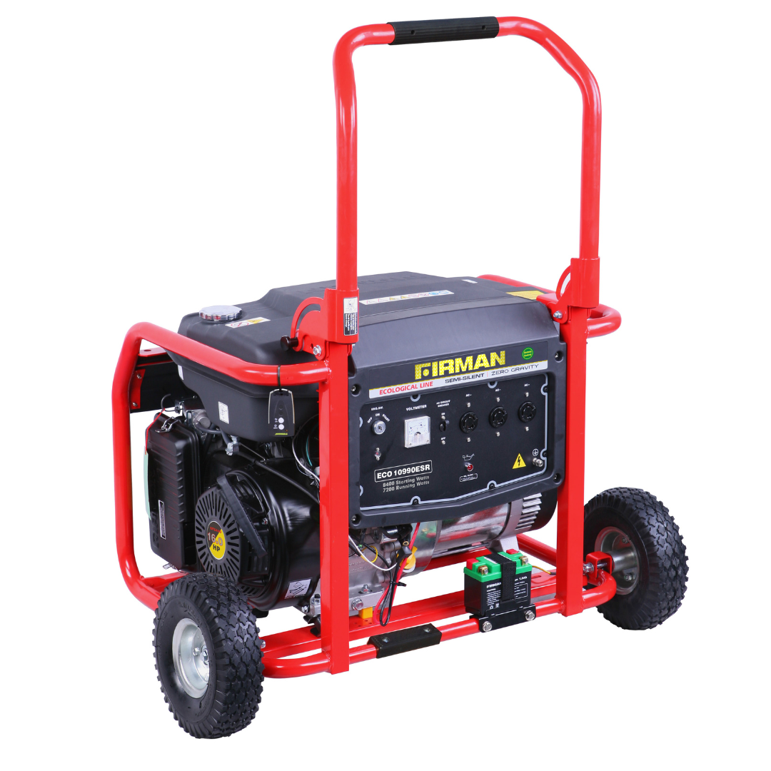 SUMEC Firman 7.0kva Key Start Generator with Remote with Free Firman Engine Oil-ECO10990ESR