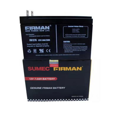 Parts - Firman 12V 7.5AH Battery