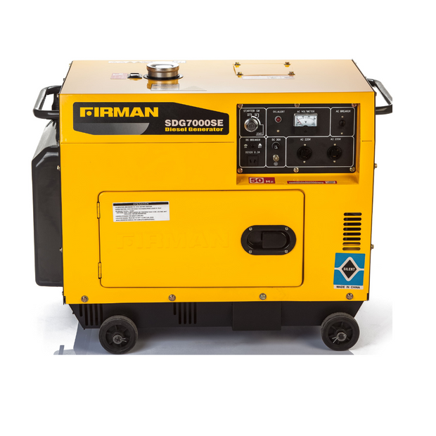 Firman 5kva Sound proof Key start Generator - SDG7000SE