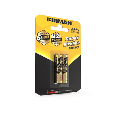Firman Super Alkaline Battery AAAx2 LR03 1.5V