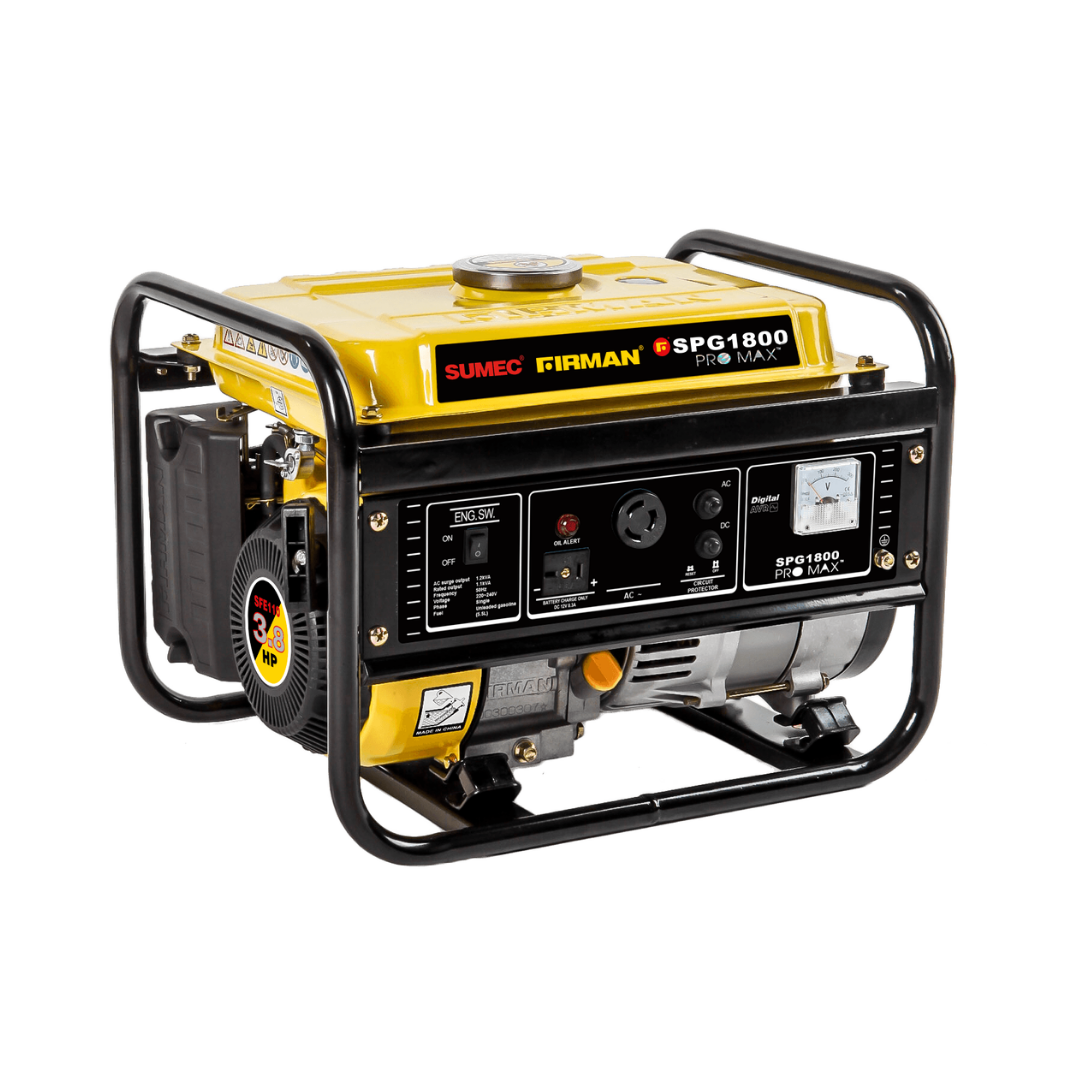 SUMEC Firman 1.0kva Manual Generator - SPG1800 Promax